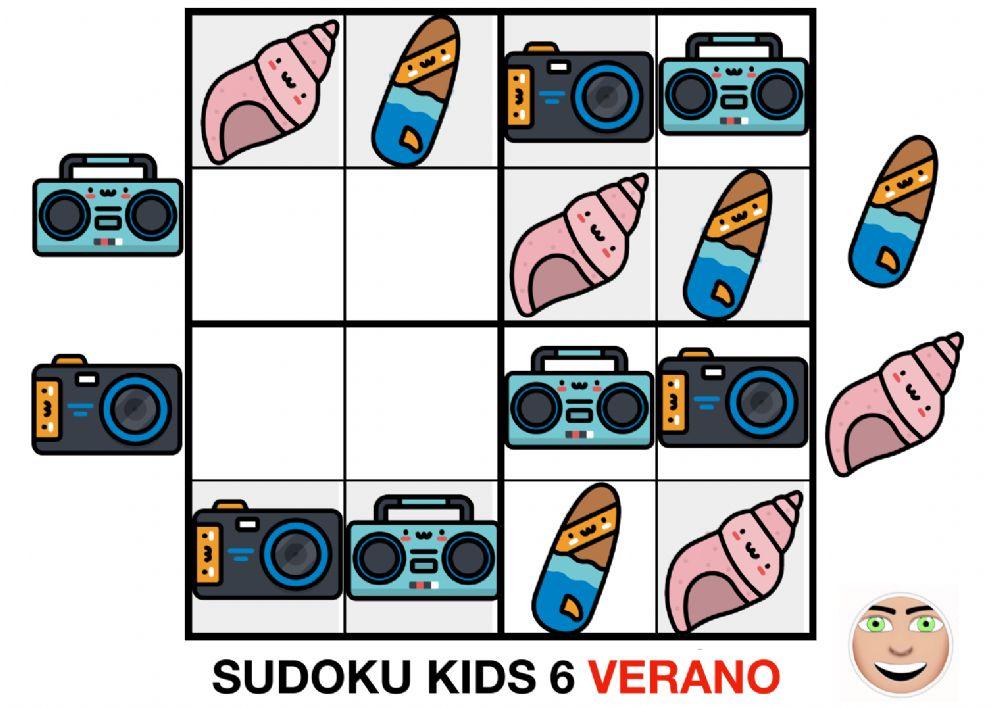 Sudoku kids verano