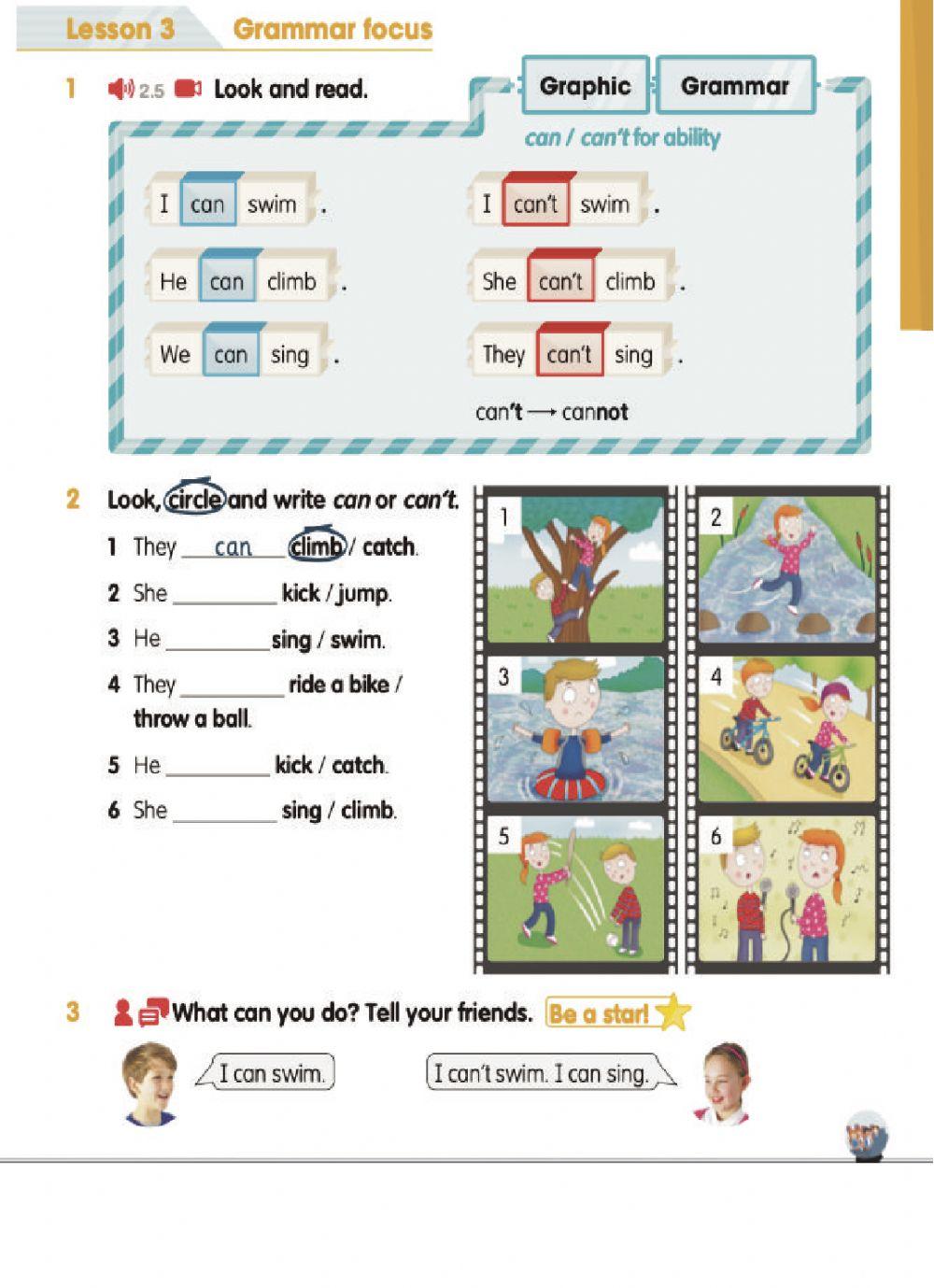 Can and can-t review