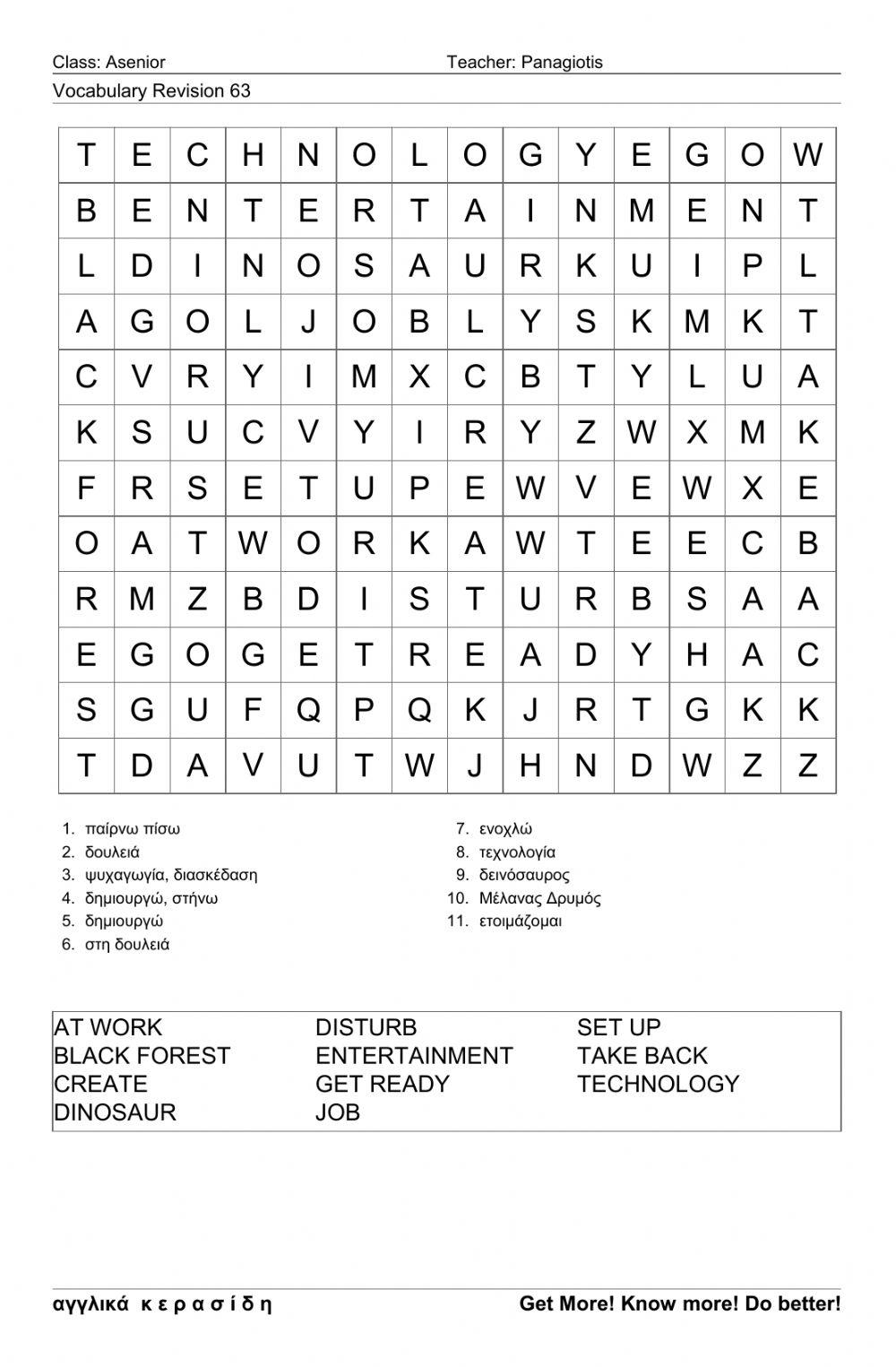 Asenior Wordsearch63