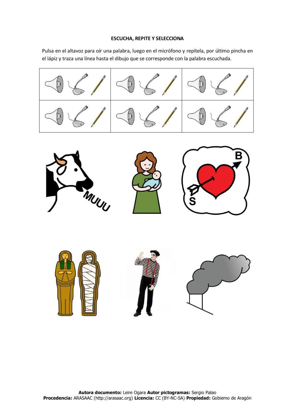 Articulación m +vocales