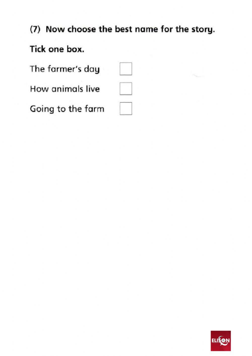 8.1 - movers - reading practice