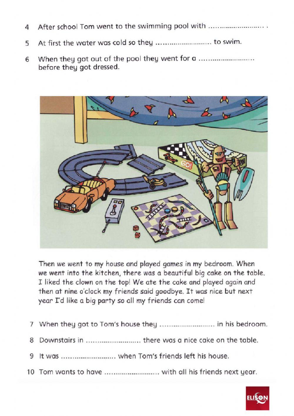 8.1 - movers - reading practice