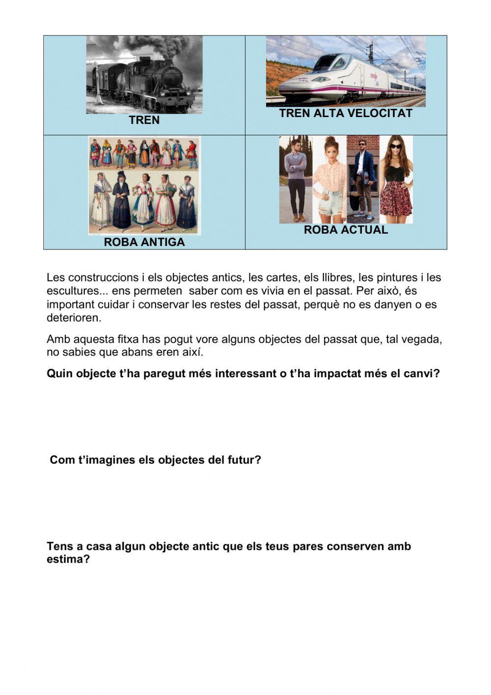 Els objectes canvien