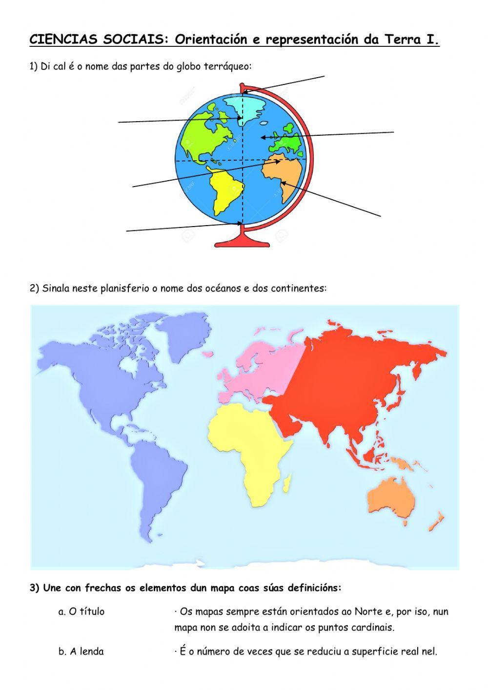 CC.SS. orientación e representación da Terra I