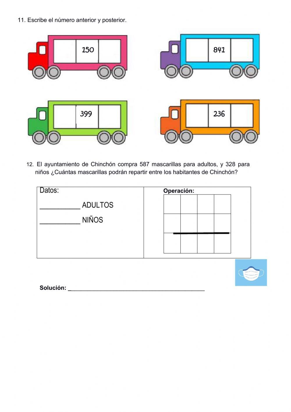 Prueba final matemáticas