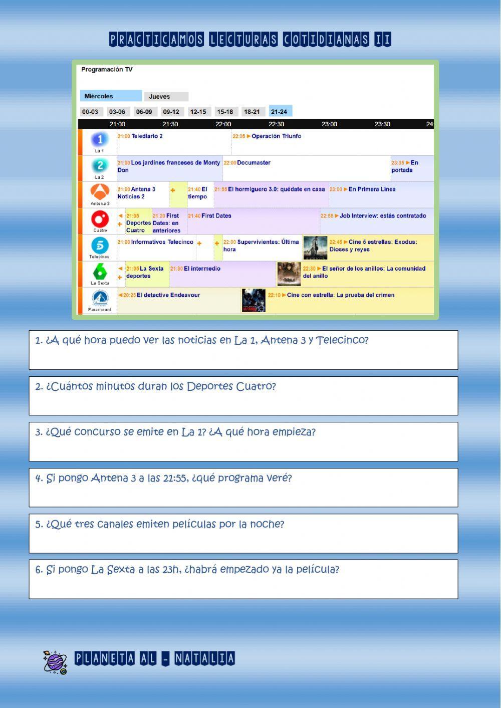 Lecturas cotidianas II