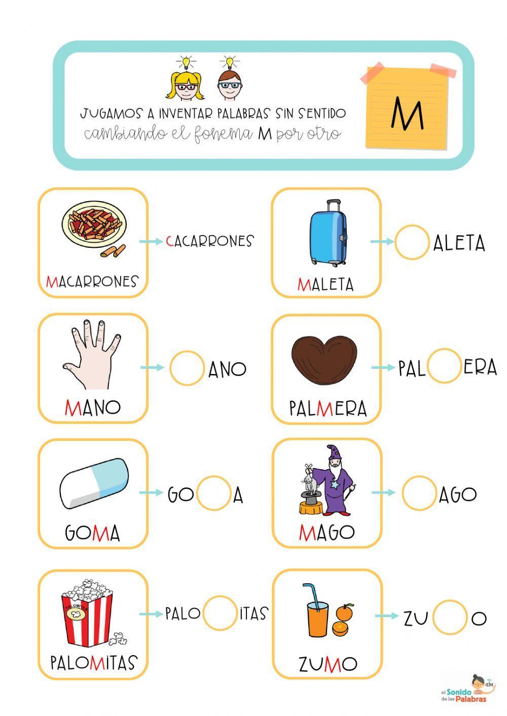 FONEMA M - Conciencia Fonémica