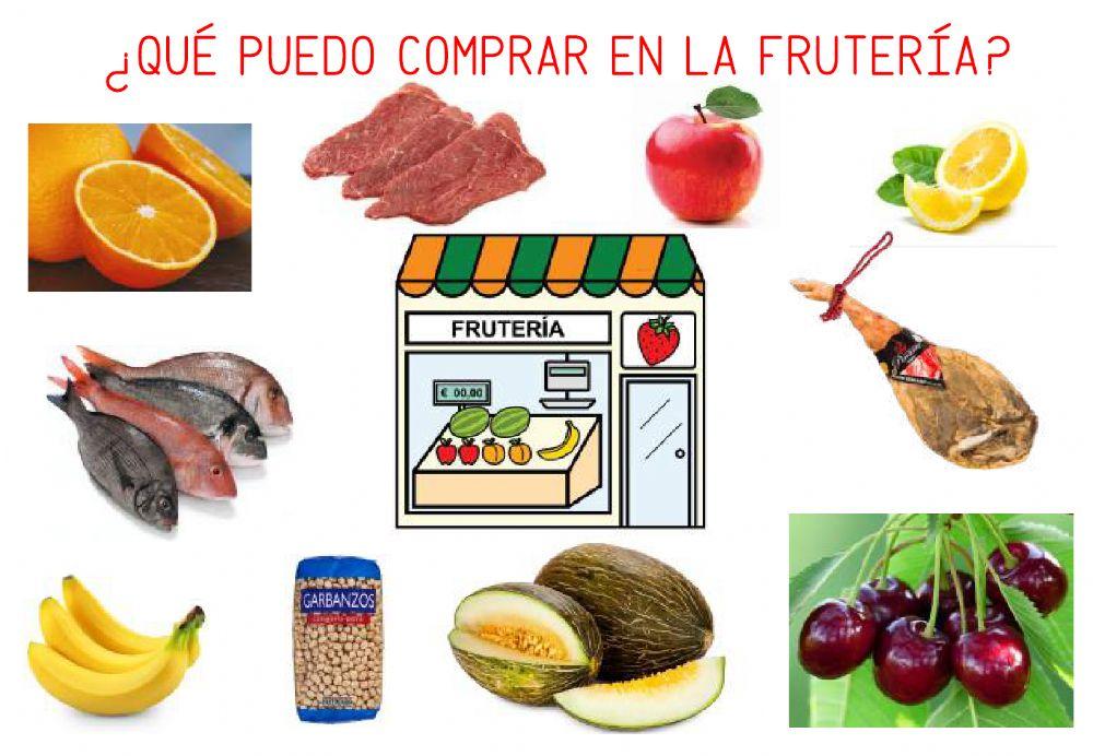 ¿qué puedo comprar en la frutería?