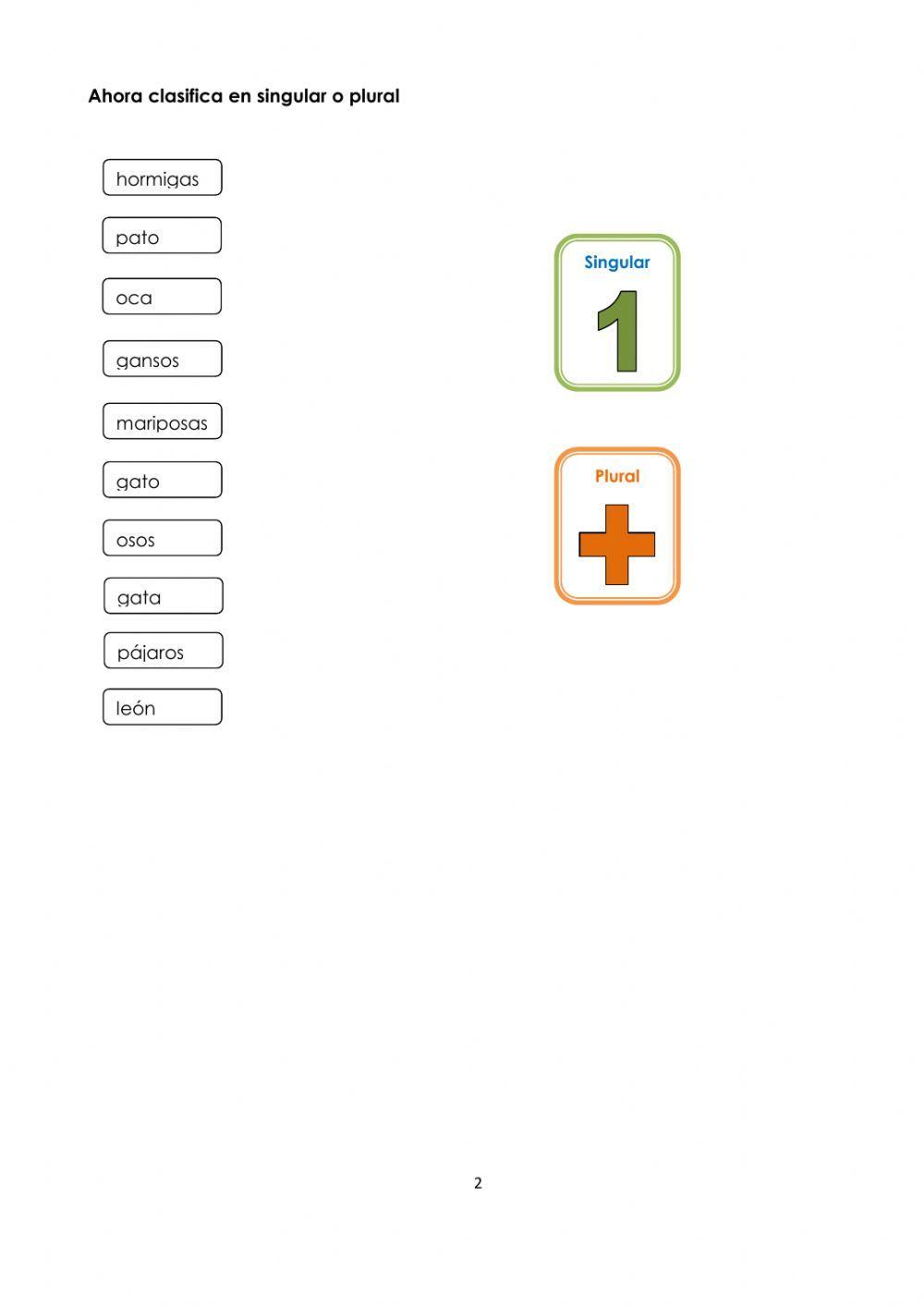 Lengua Género y número de los nombres