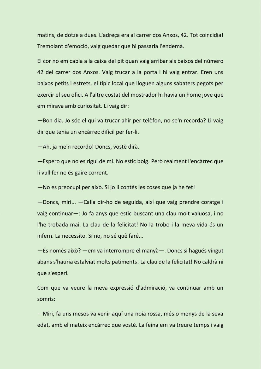 No n’hi ha prou amb una clau