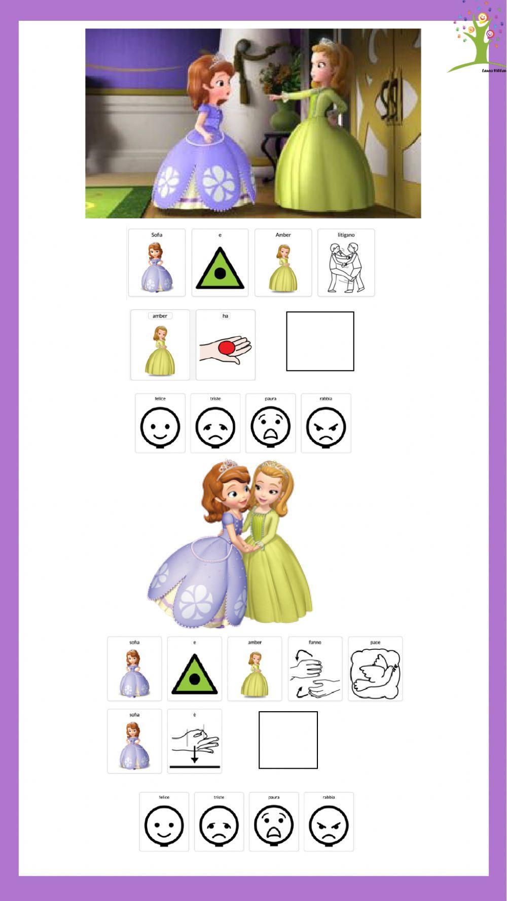 Riconoscimento emozioni in storia sociale