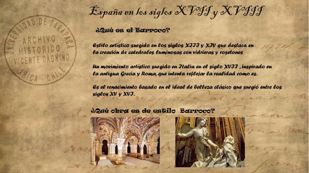 España en los siglos XVII y XVIII
