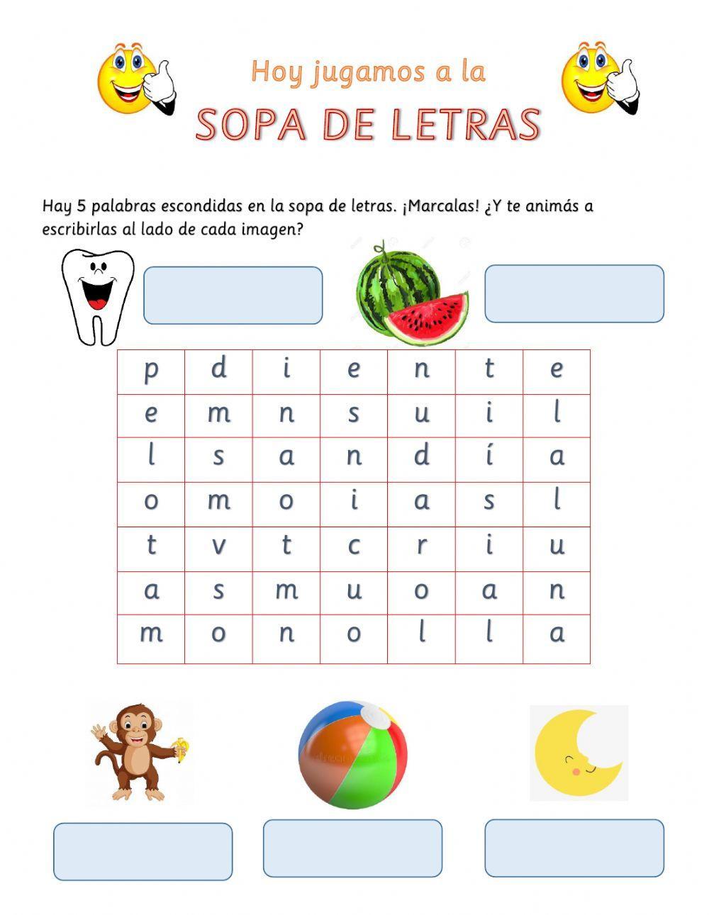 Sopa de letras