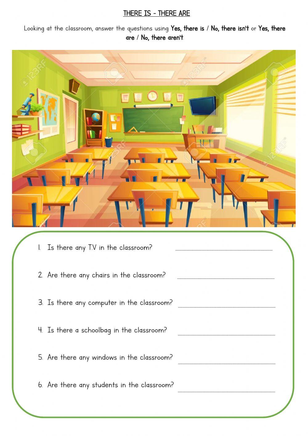 There is - There are