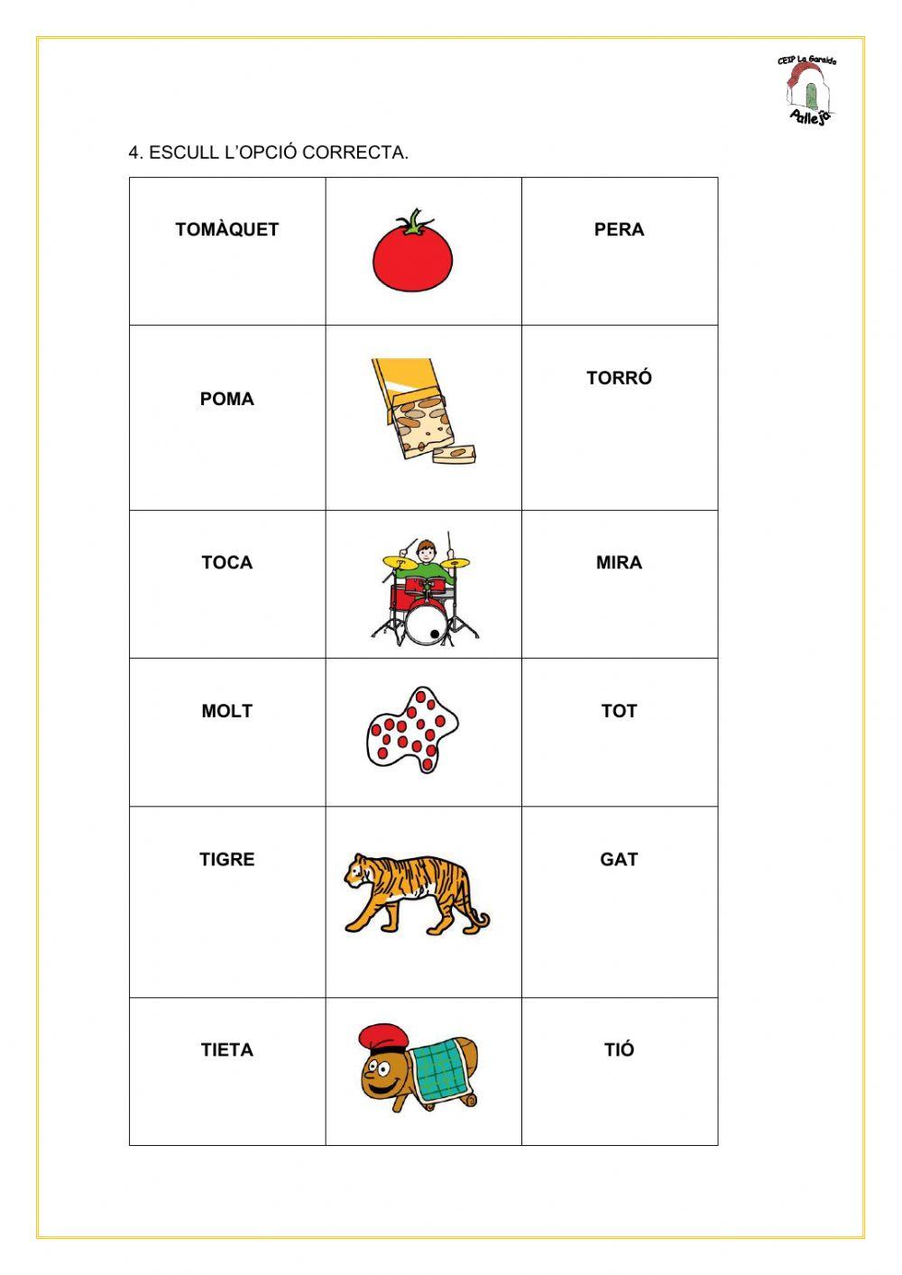 Lectoescriptura de primer