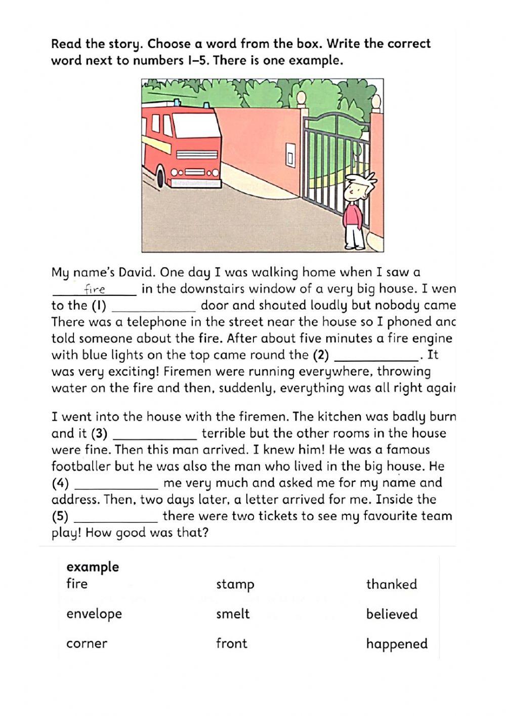 Reading and Voabulary