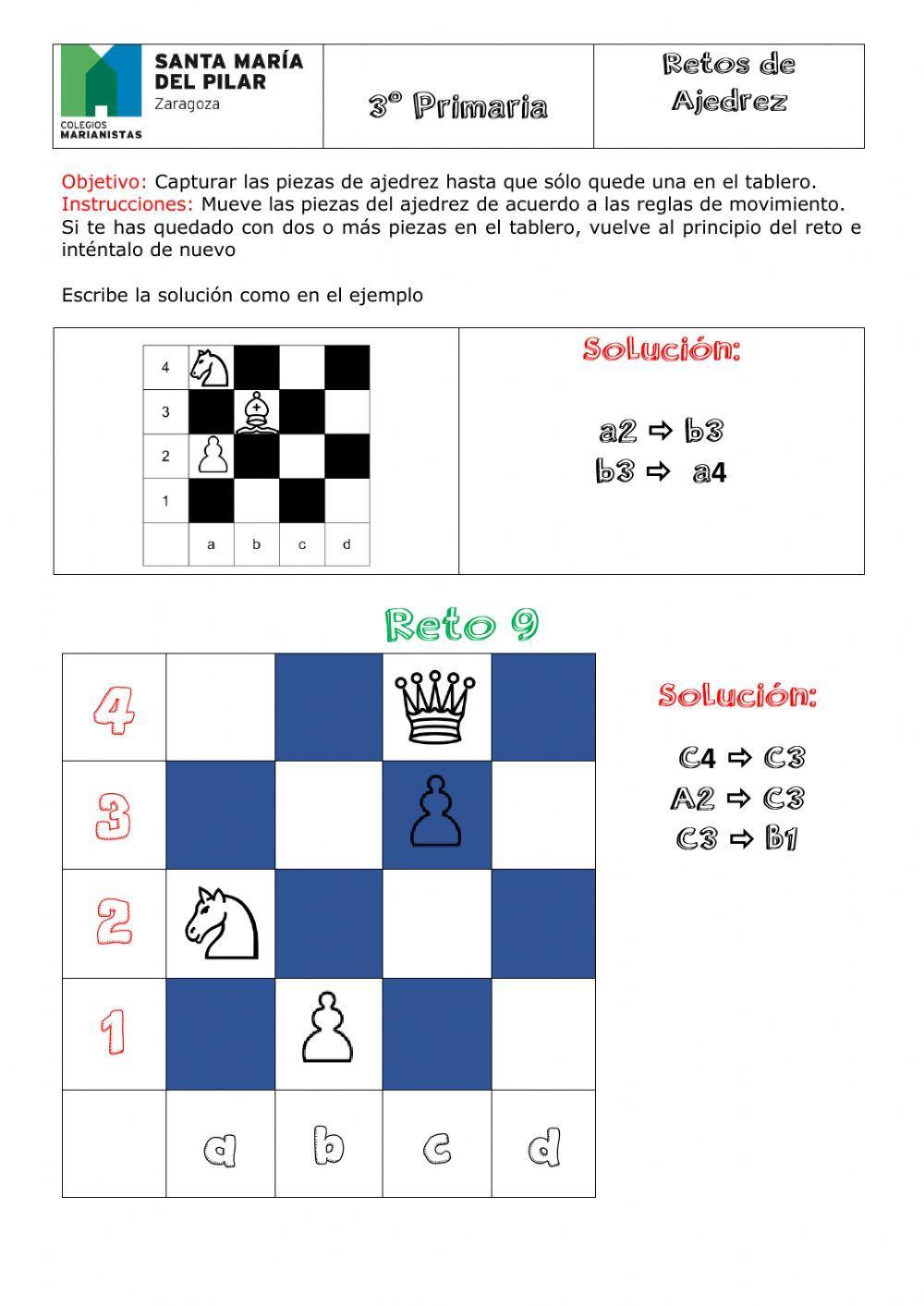 Reto 09 ajedrez