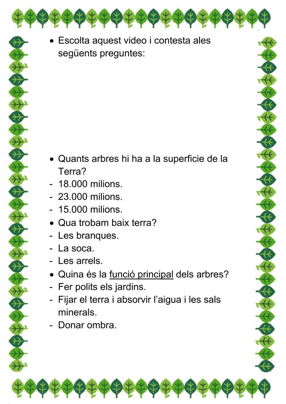 Els arbres