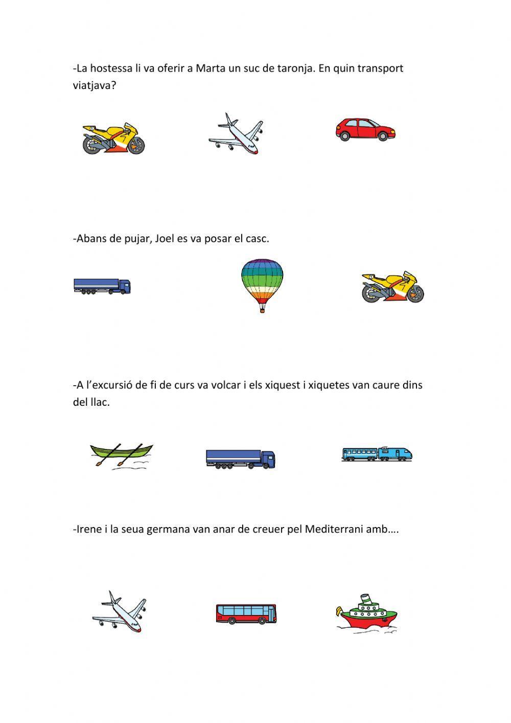 Inferències transports