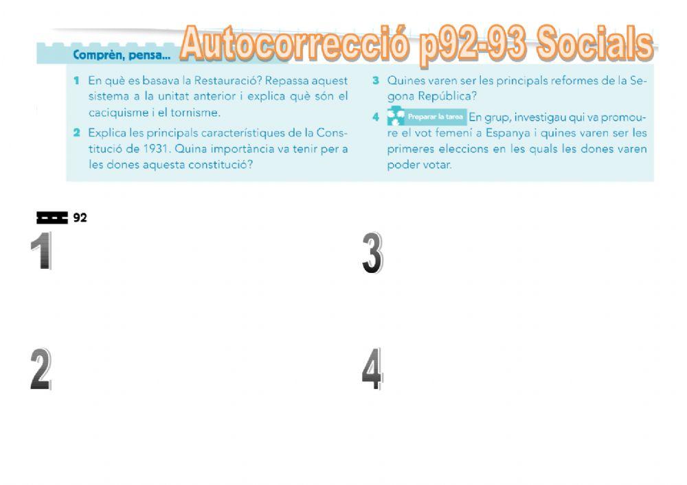 Solucions socials p.92-93