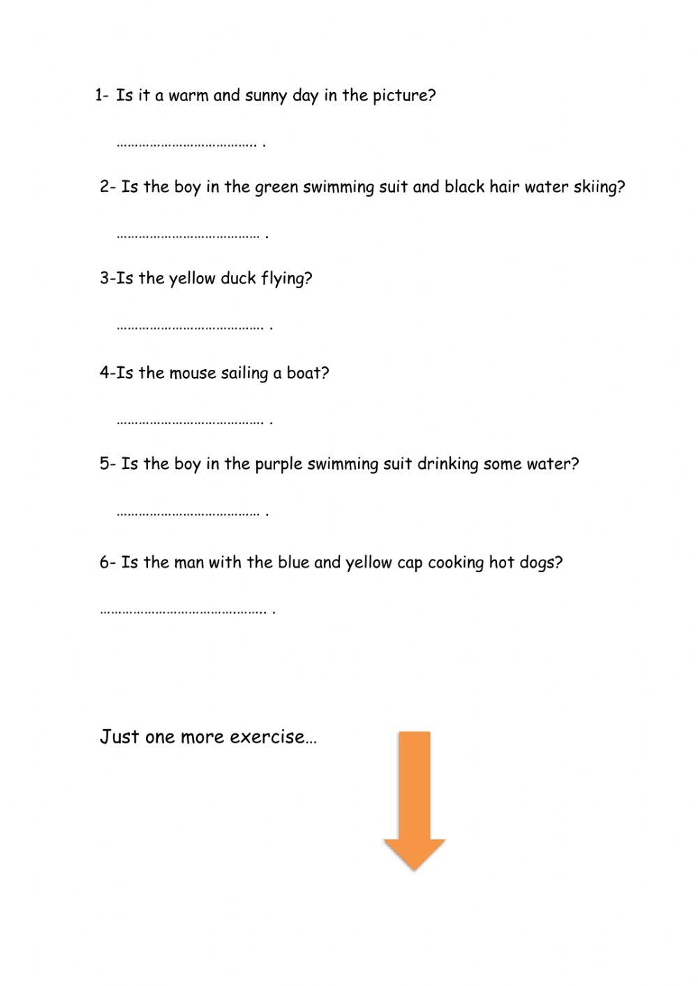 At the swimming pool