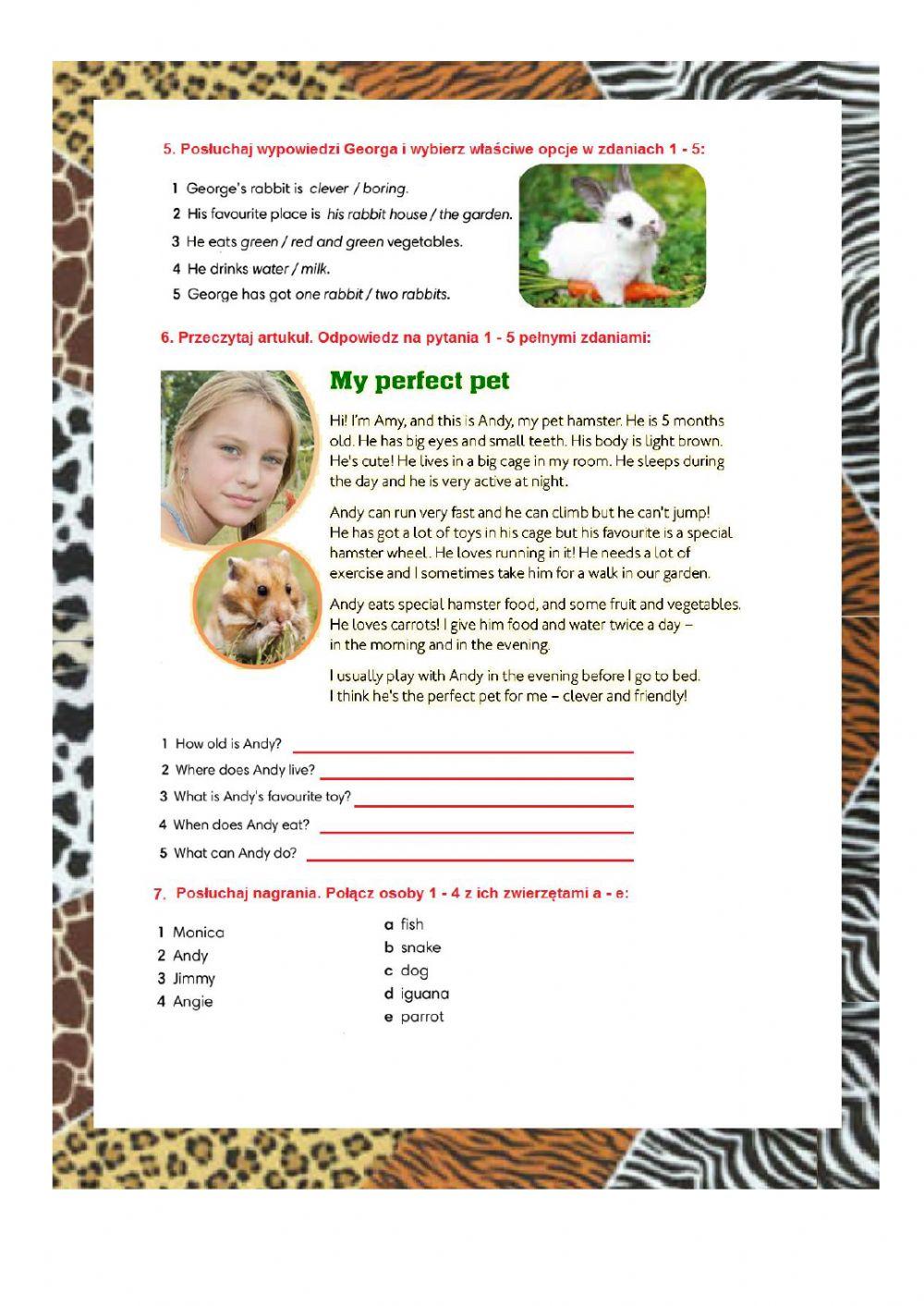 Reading and Listening