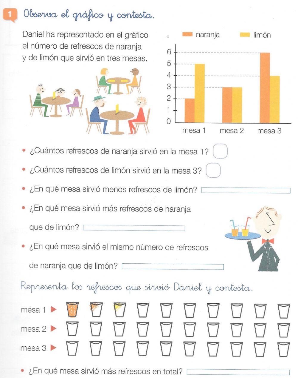 Tablas y coordenadas 2º