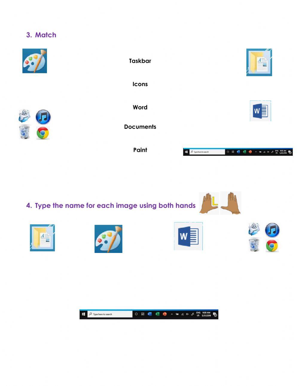 Typing activity