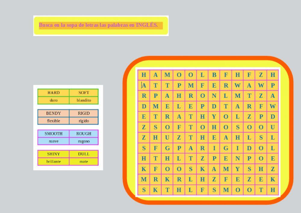 spelling properties of matter