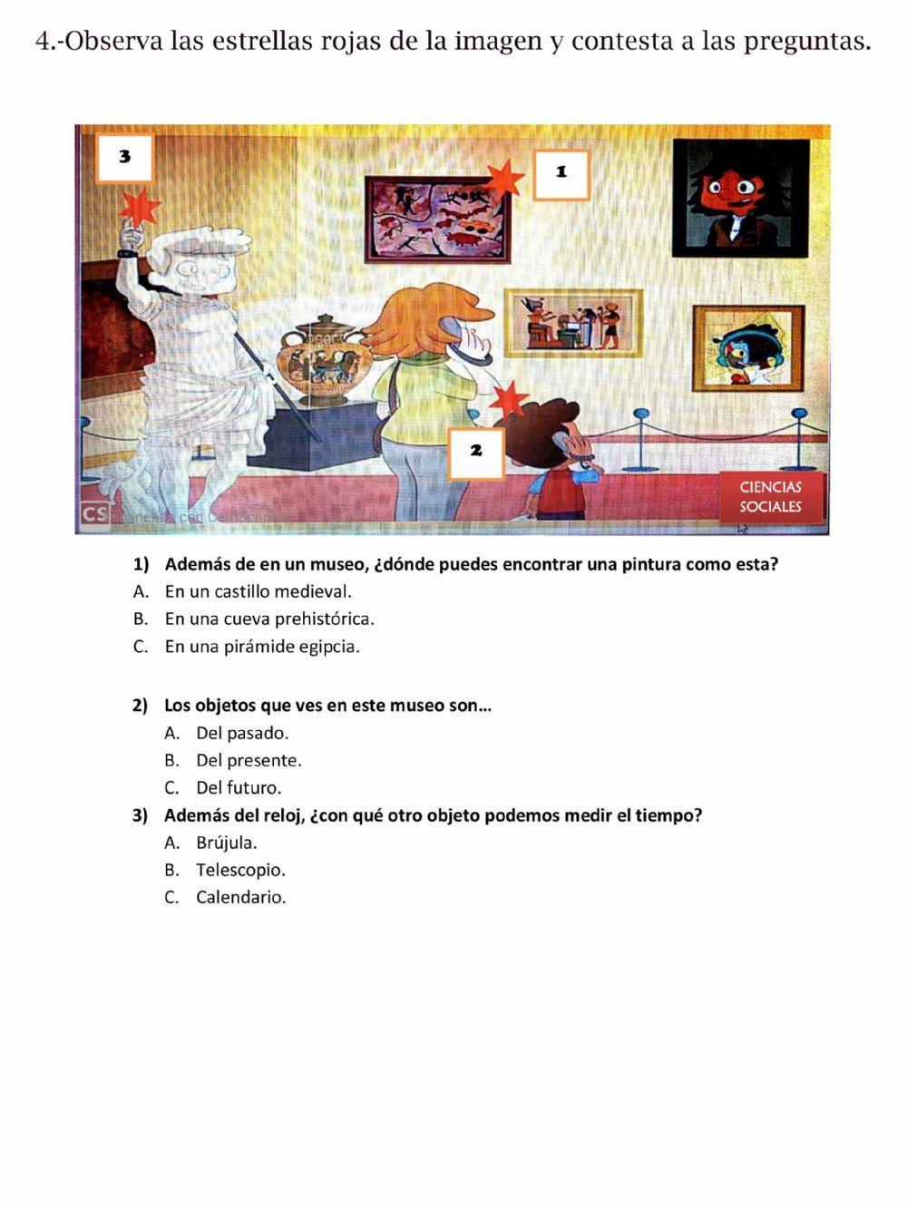 Localizar objetos en el tiempo