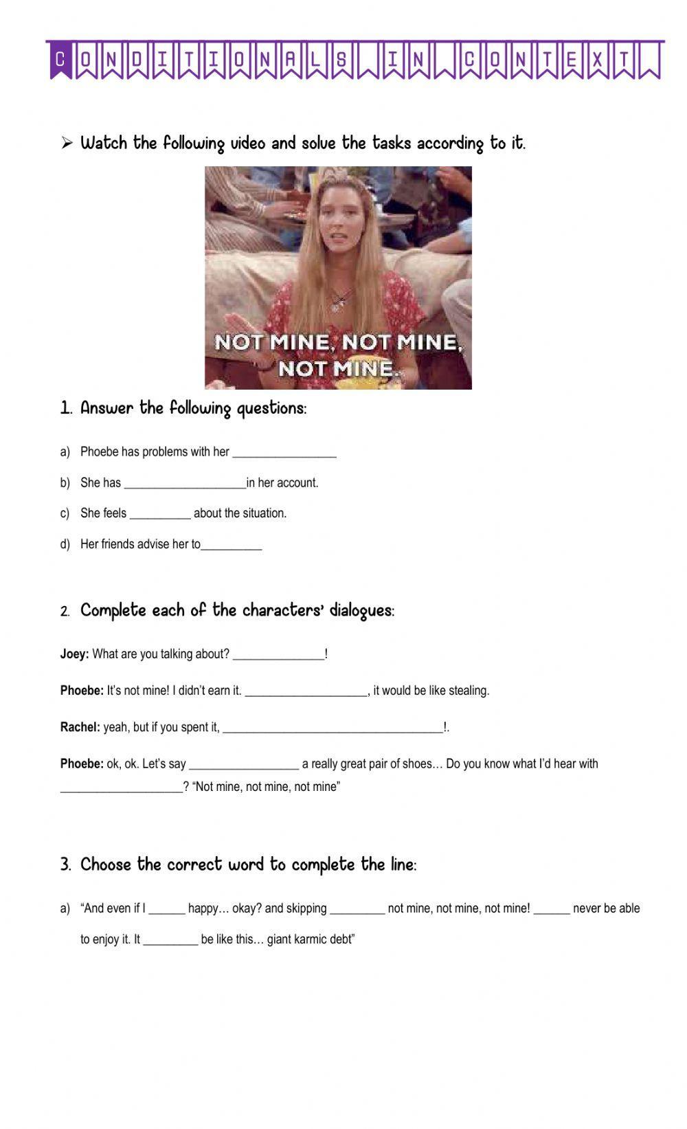 Second Conditional in TV series