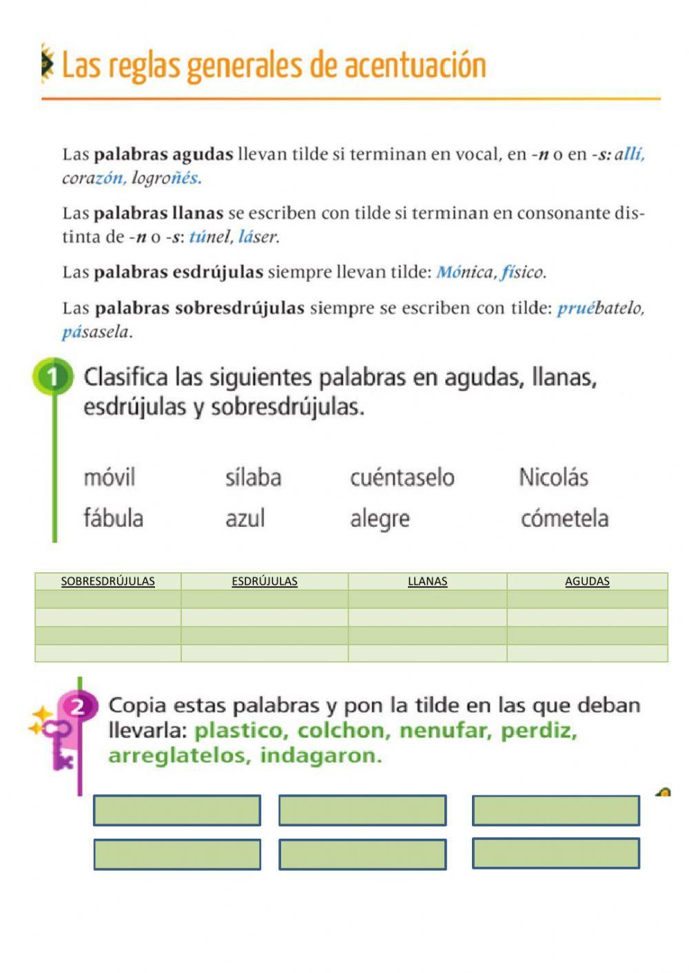 ACENTUACIÓN, diptongos, triptongos e hiatos ACENTUACIÓN, diptongos, triptongos e hiatos