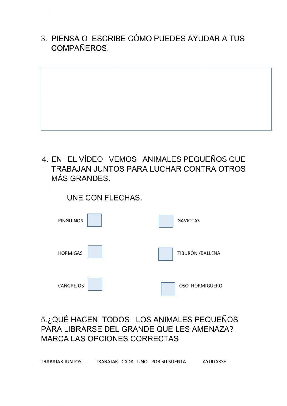 Valores. Trabajo en equipo