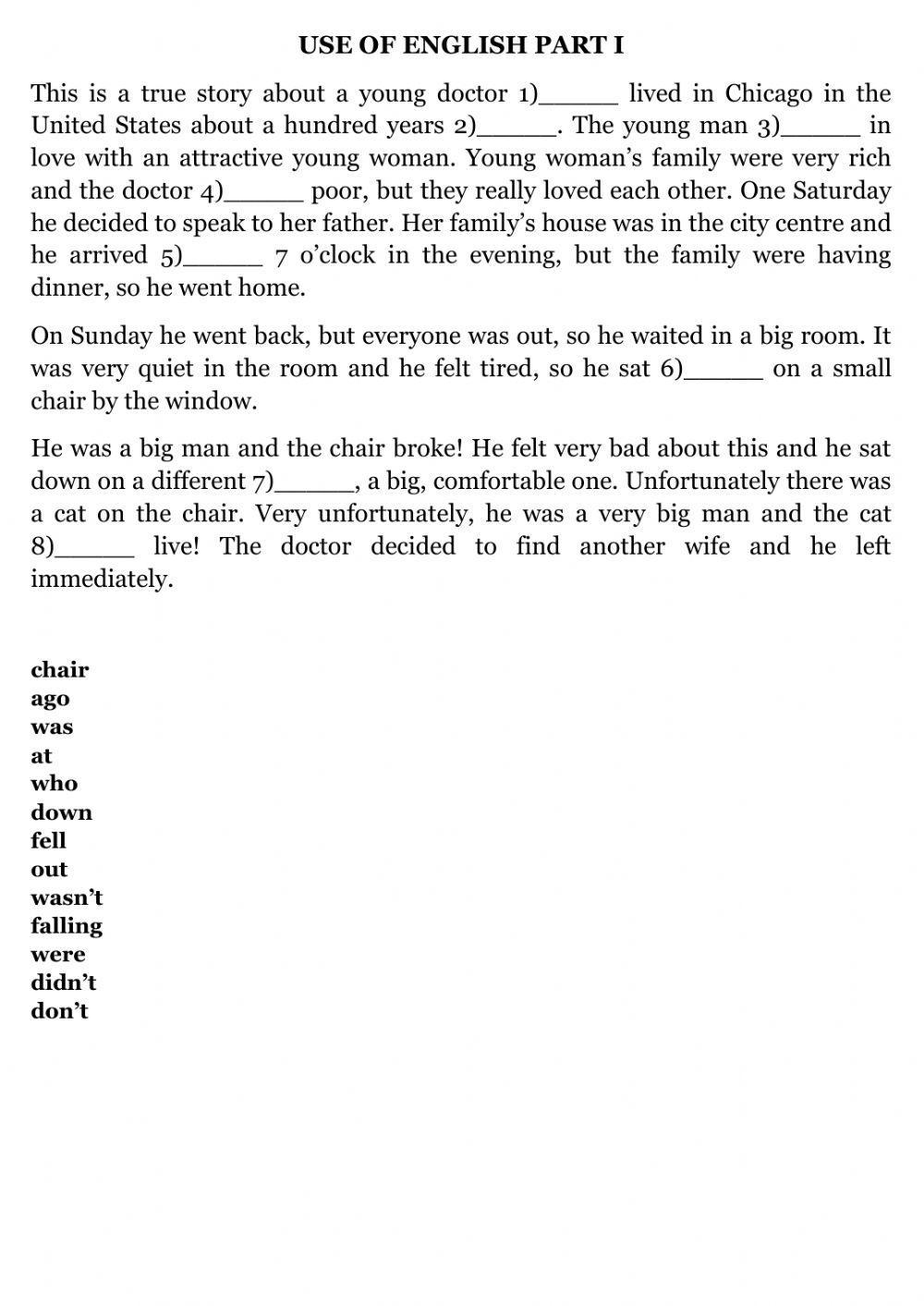 Exam Mock Elementary