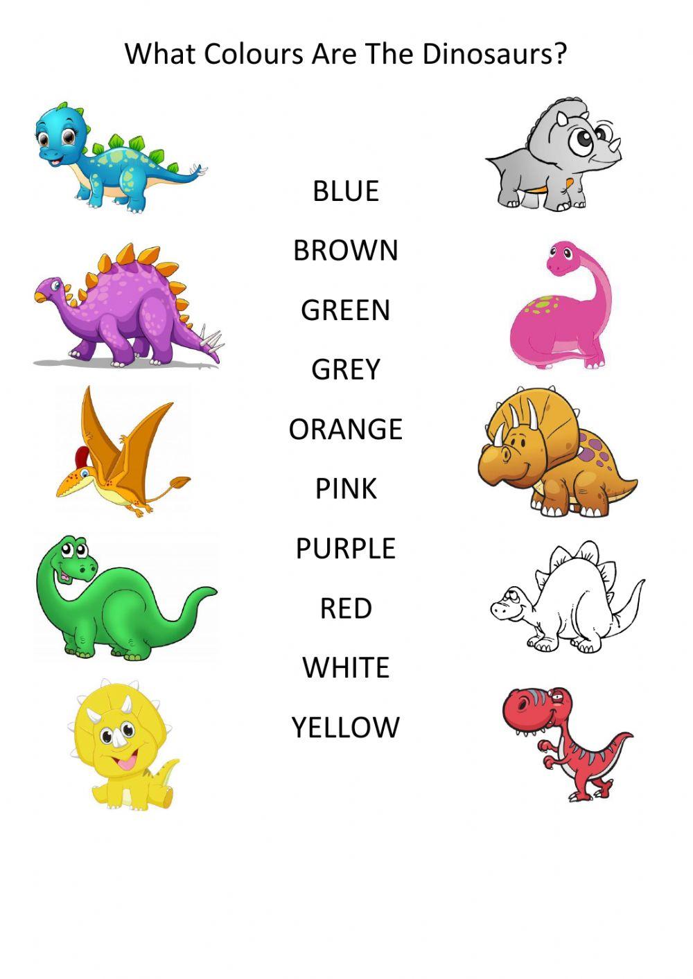 Colours & Dinosaurs