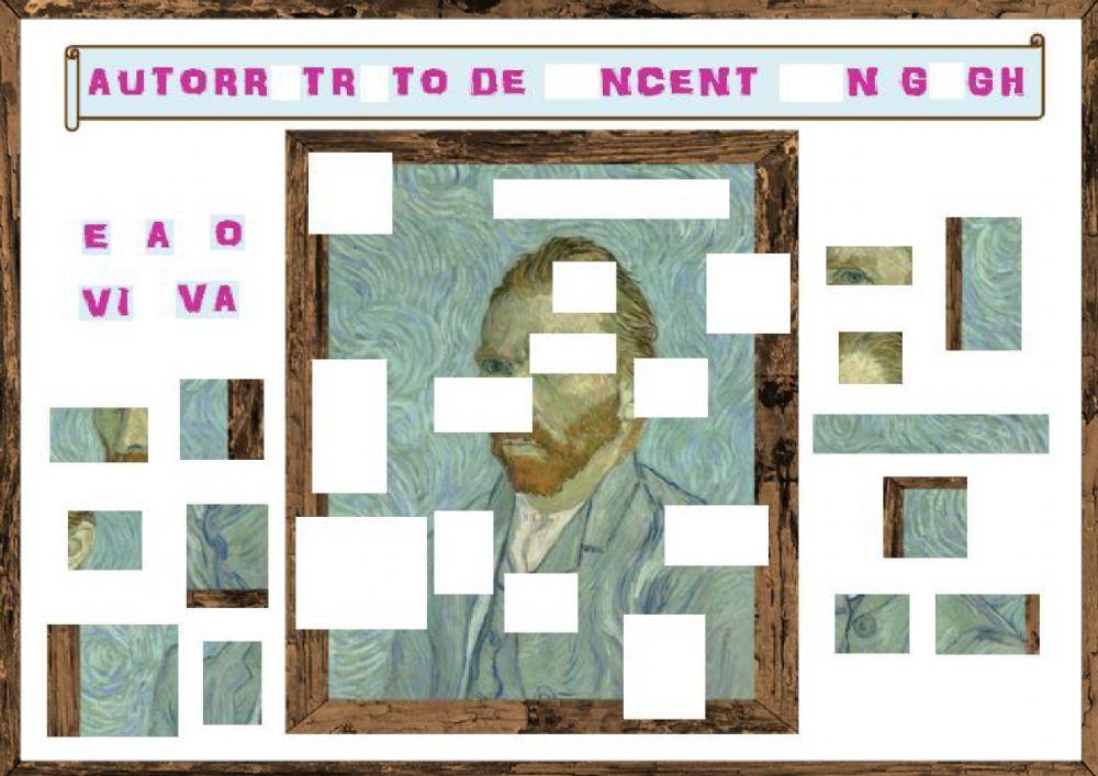 Autorretrato de Vincent Van Gogh