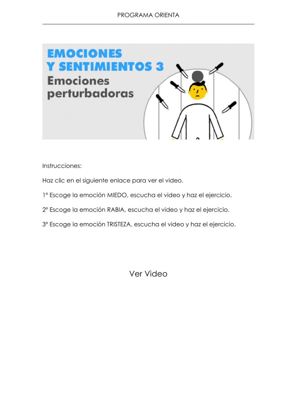 Emociones y sentiemintos 3