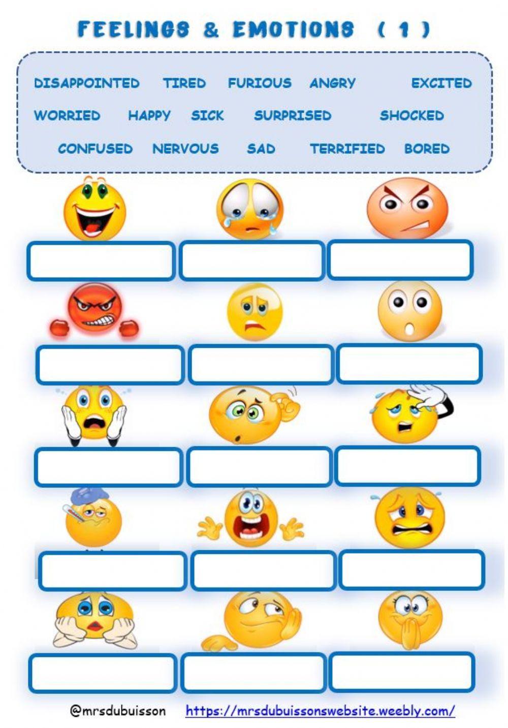 Feelings & Emotions Mtachu up READ