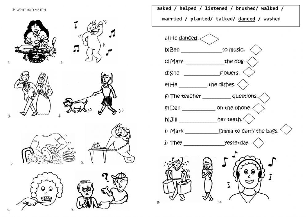 Past Simple. Regular verbs