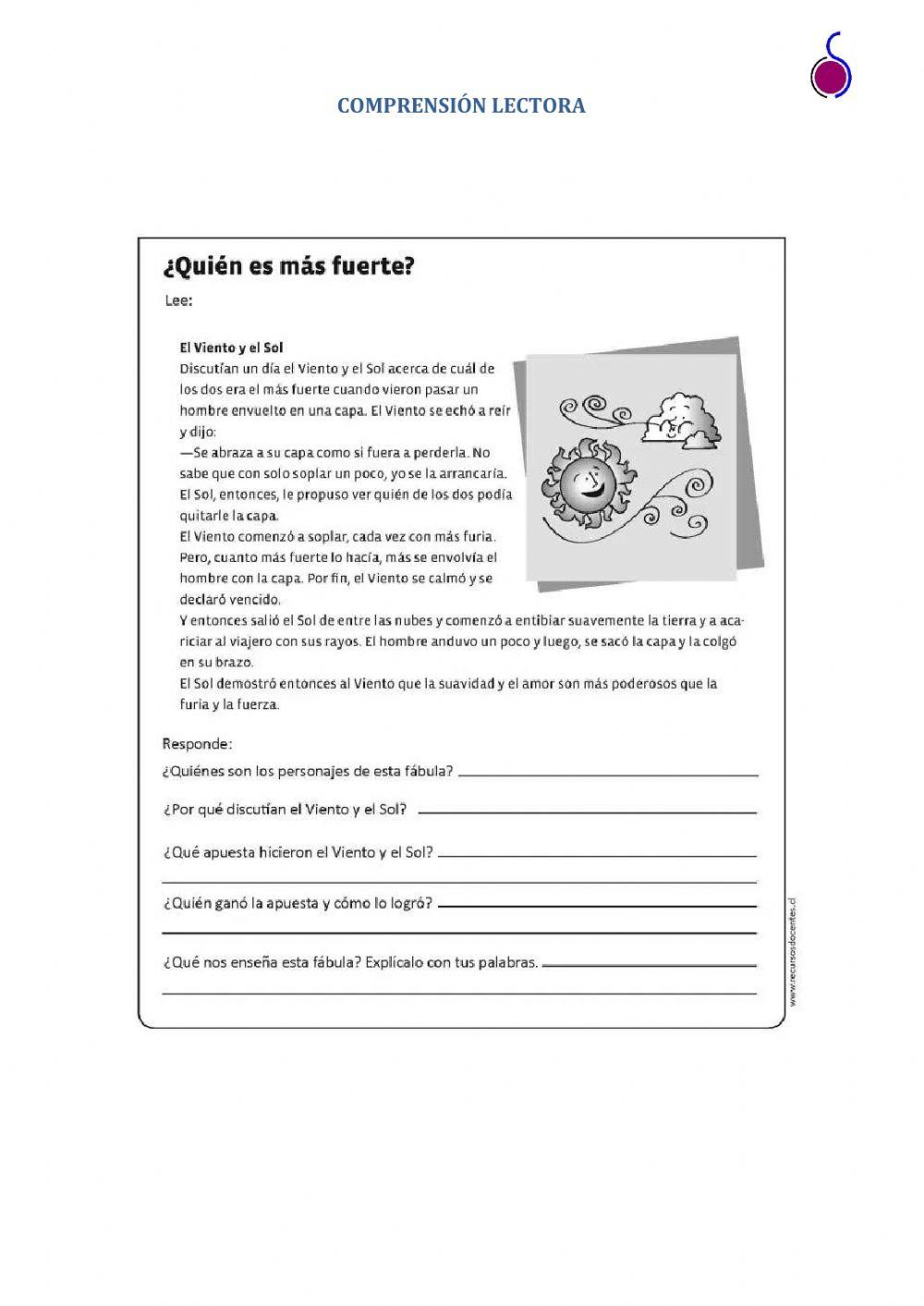 Comprensión lectora