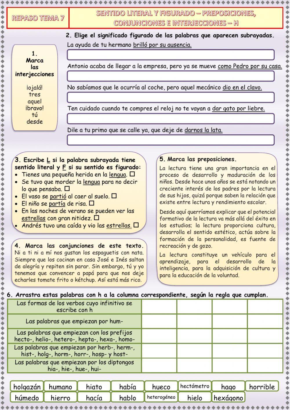 Caste - Repaso 7