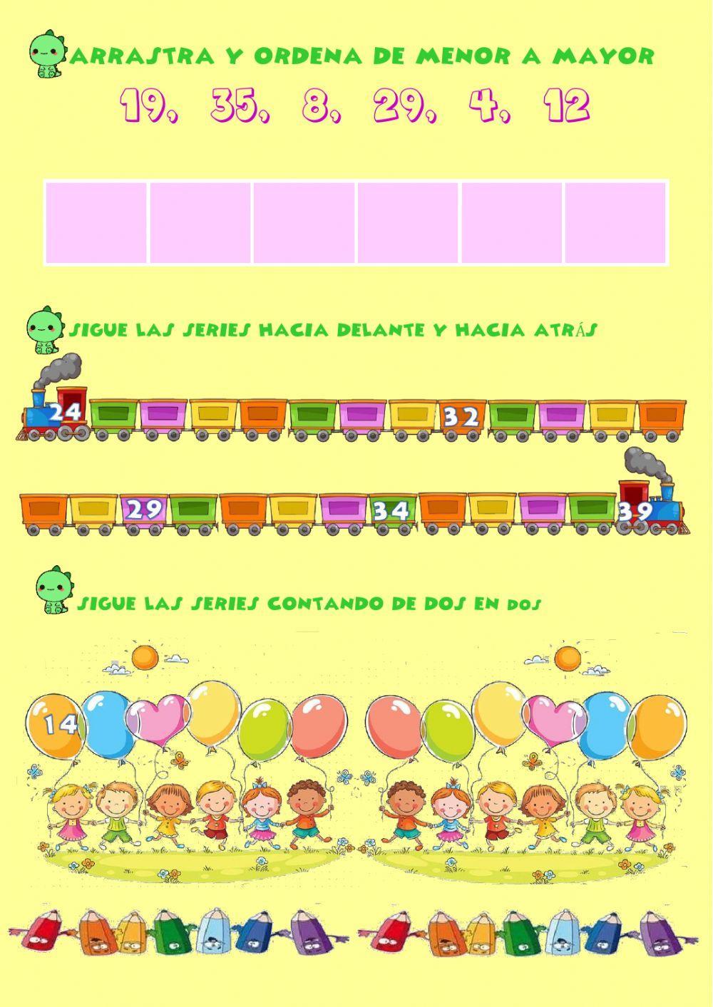 Numeración hasta el 39