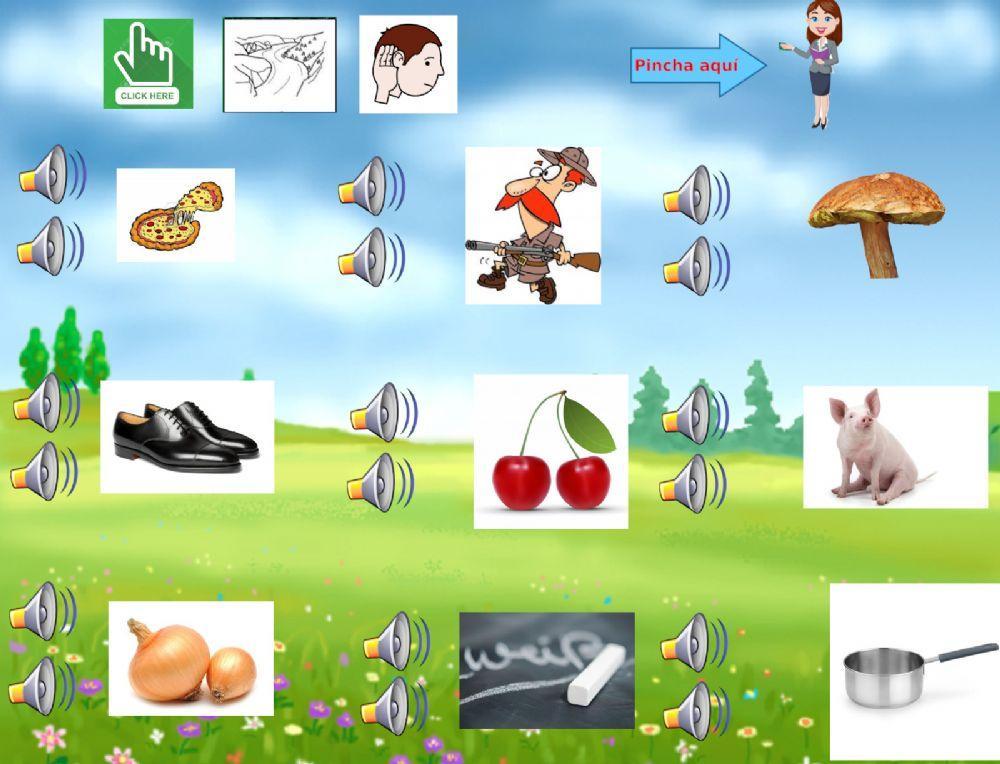 Discriminación de palabras con S y Z