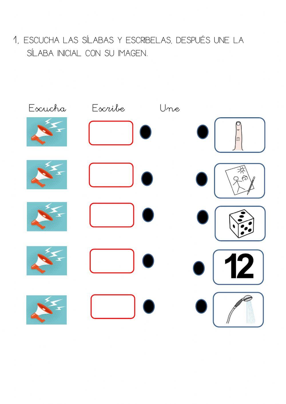 LETRA D, Lectoescritura