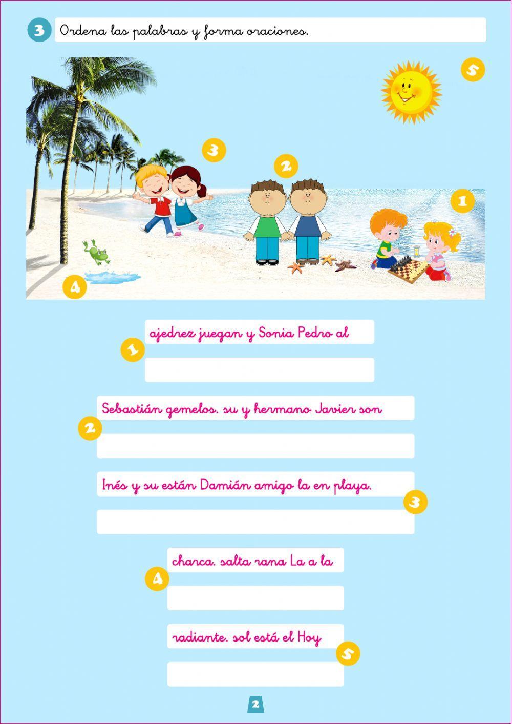 La oración. Sujeto y predicado.