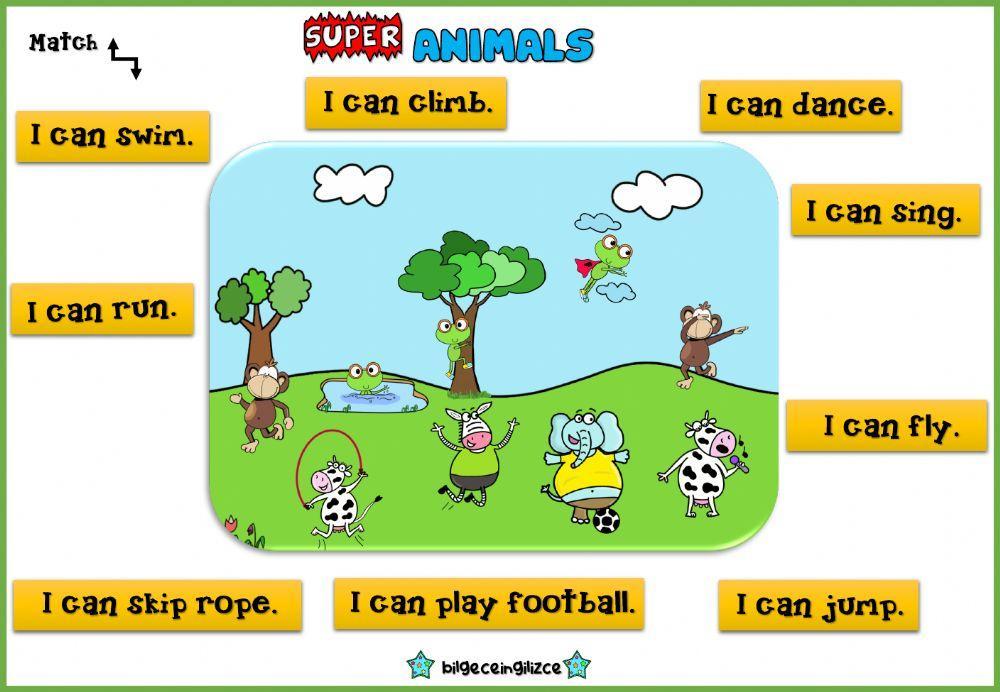 Super Animals (Join with arrows) Super Animals (Join with arrows)