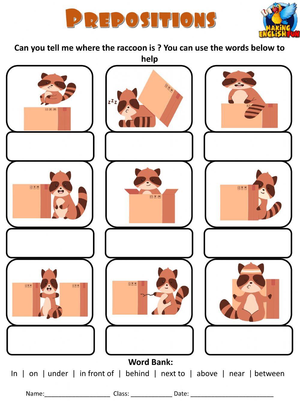 Prepositions of place 2823 chrismil Live