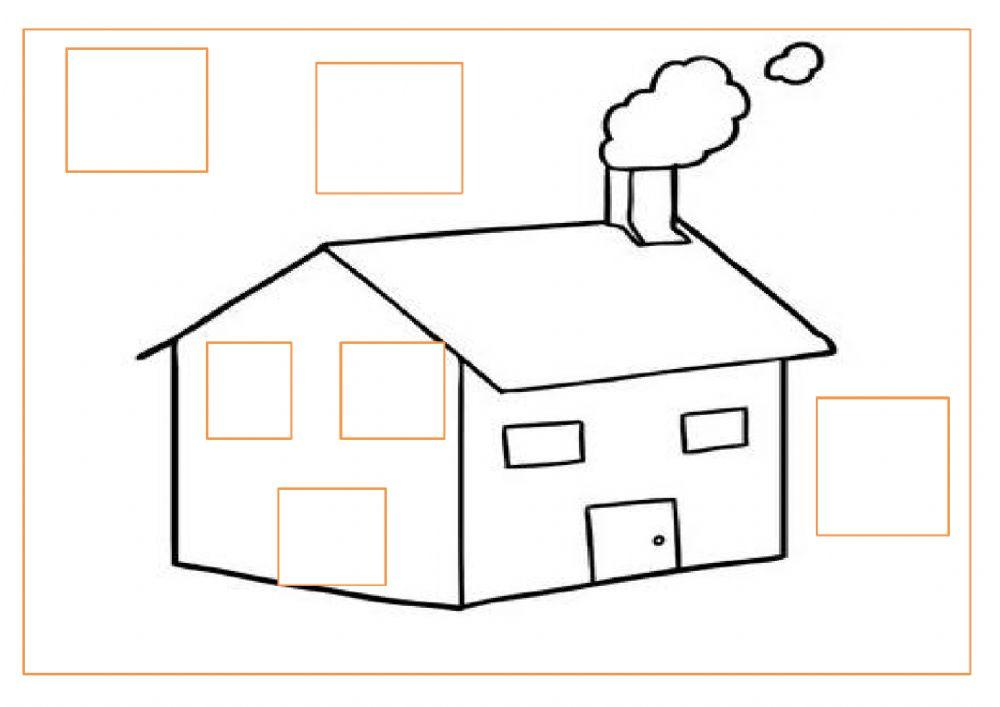 Fuera y dentro de la casa