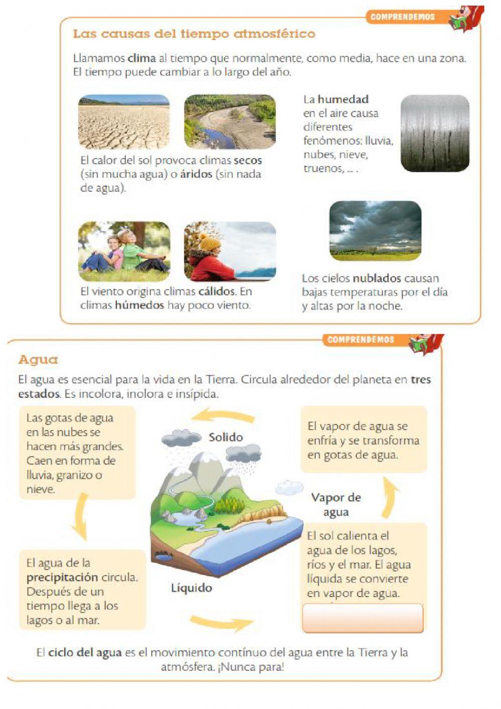 El agua y el clima