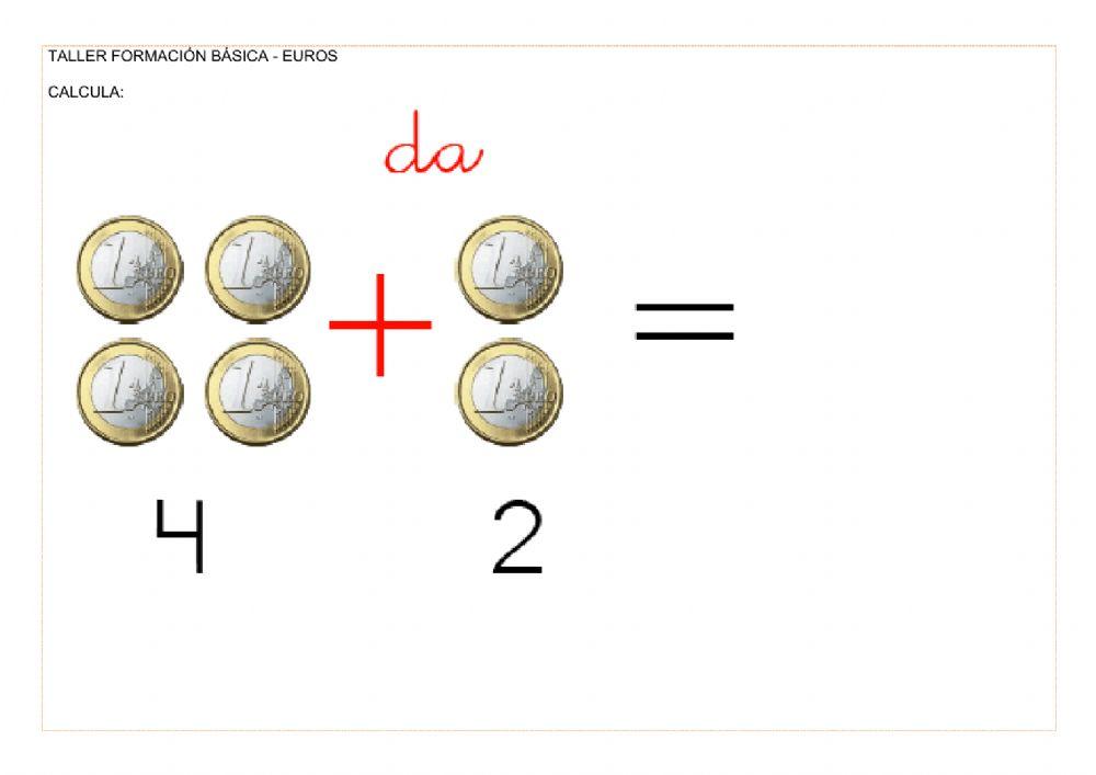 Manejo euros y cantidades Manejo euros y cantidades